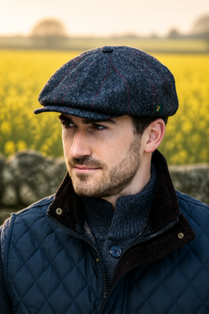 Men's 100% Tweed Cap 31